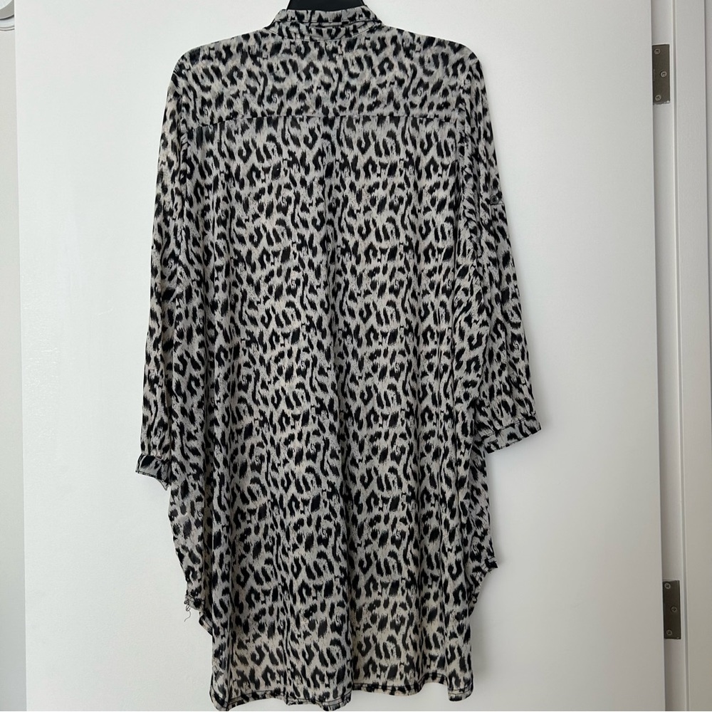 Evil Twin Semi Sheer Shirt Dress - Picture 7 of 12